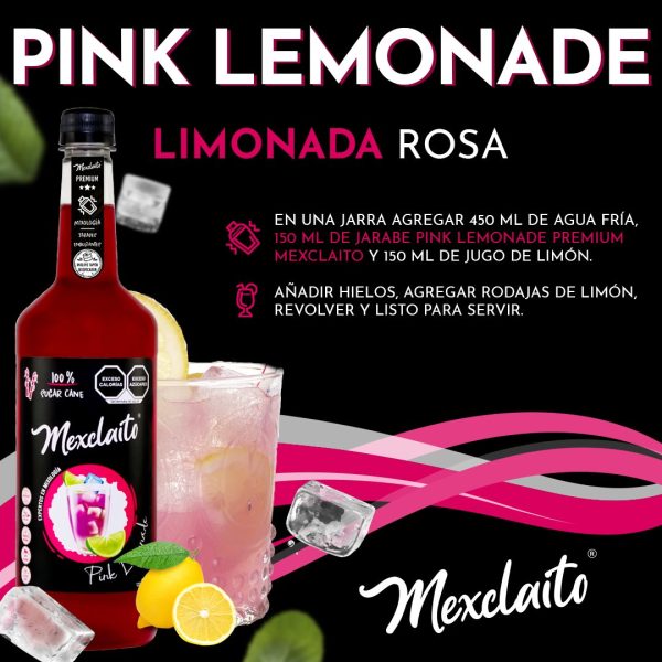 Pink Lemonade Premium 1 Litro