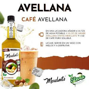 Avellana Stevia 1 Litro