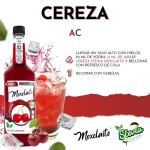 Cereza Stevia 1 Litro