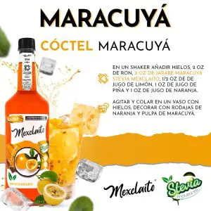 Maracuyá Stevia 1 Litro