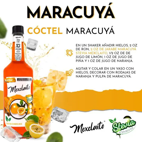 Maracuyá Stevia 1 Litro