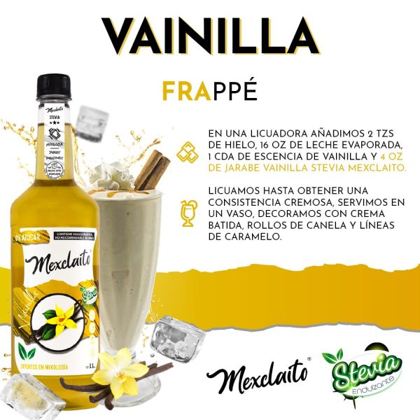 Vainilla Stevia 1 Litro