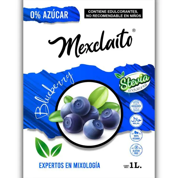 Blueberry Stevia 1 Litro