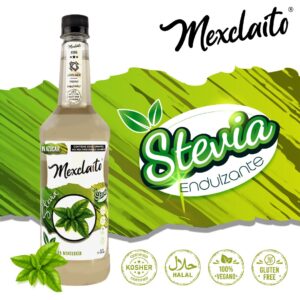 Mexclaito Xero 0% Azúcar Jarabe/Syrop Stevia 1 Litro - beneficios del producto