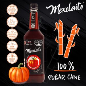 Mexclaito Premium Jarabe/Syrop sabor Pumpkin Spice 1 Litro