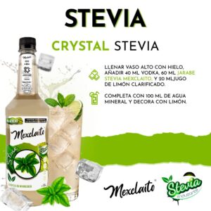 Mexclaito Xero 0% Azúcar Jarabe/Syrop Stevia 1 Litro - receta sugerida