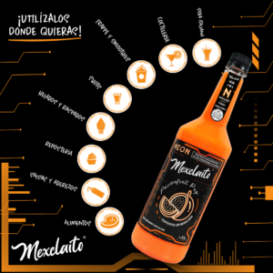 Mexclaito Neón Jarabe Maracuyá/ Passionfruit Pop 1 Litro Usos